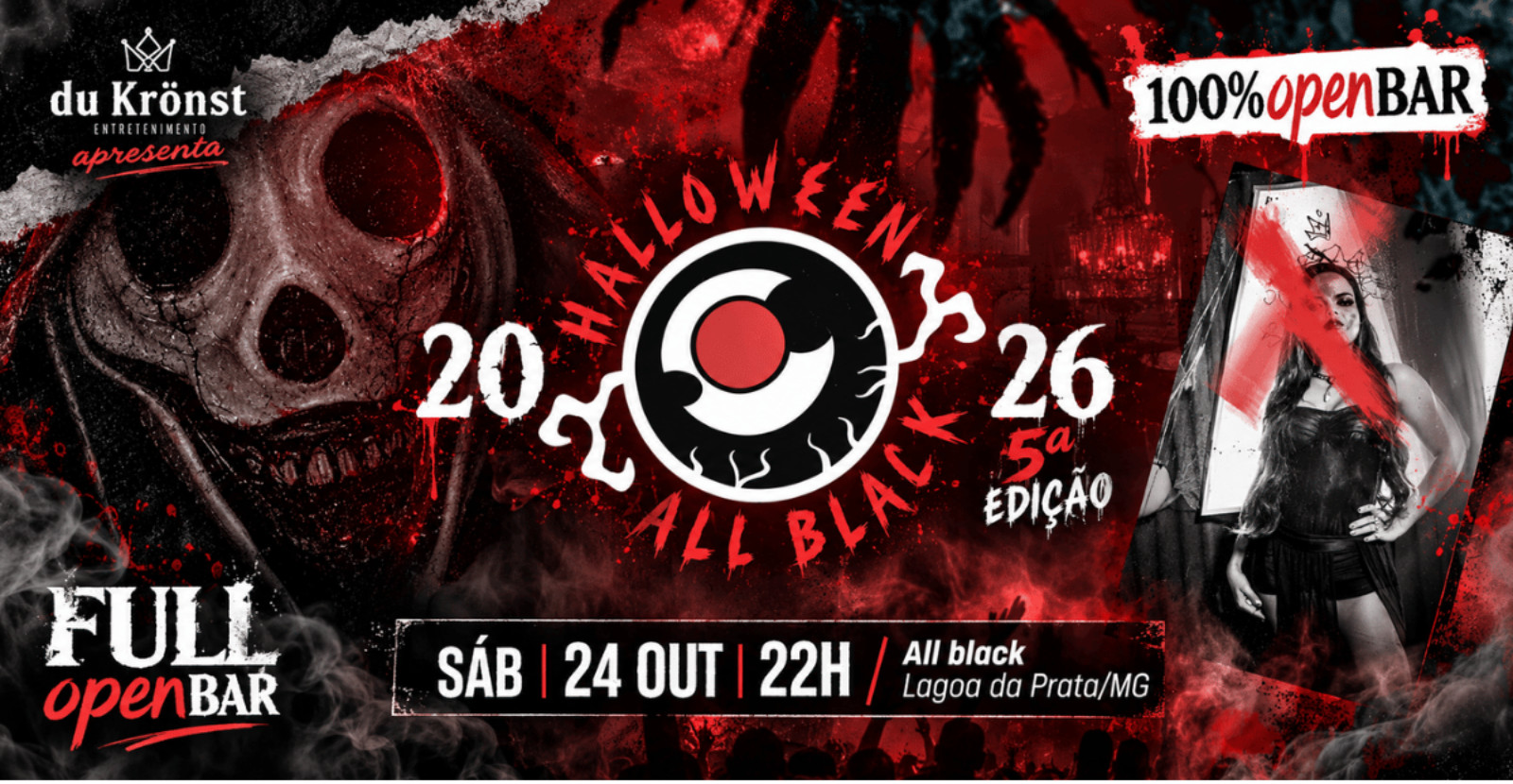 HALLOWEEN DO ALL 2026 | 100% OPEN BAR