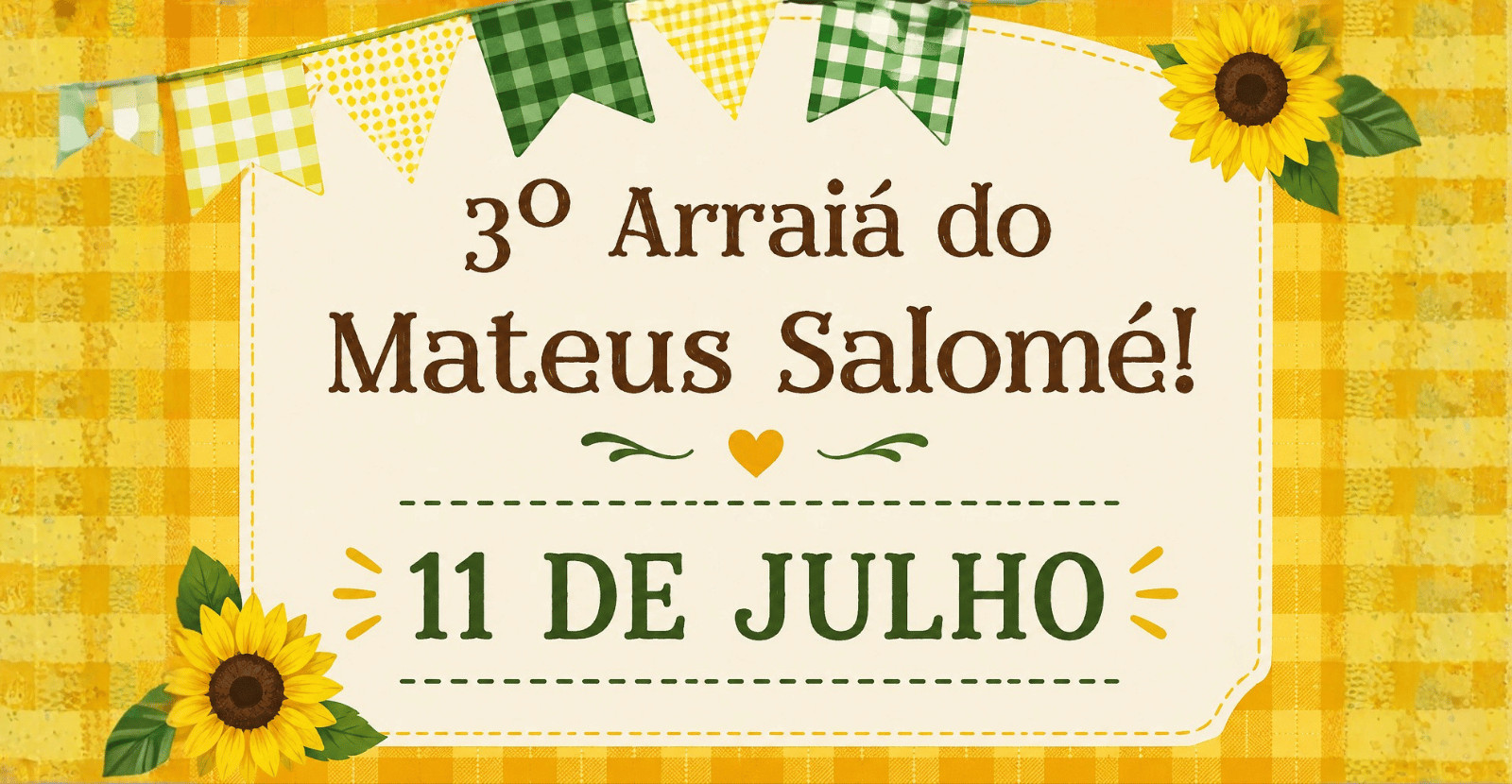 3º ARRAIA DO MATEUS SALOMÉ
