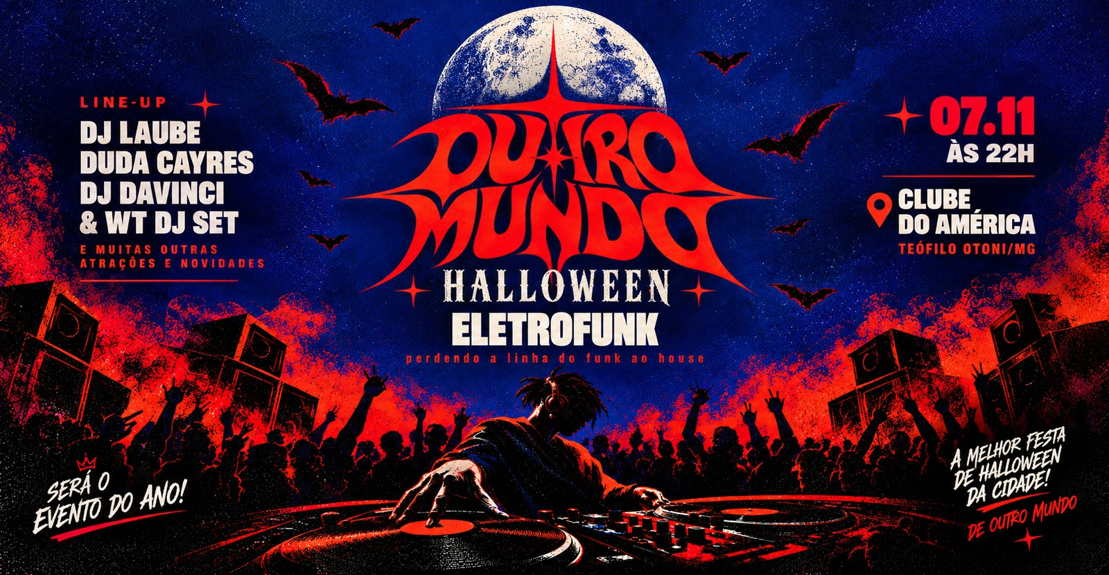HALLOWEEN de OUTRO MUNDO👺🌎🎉