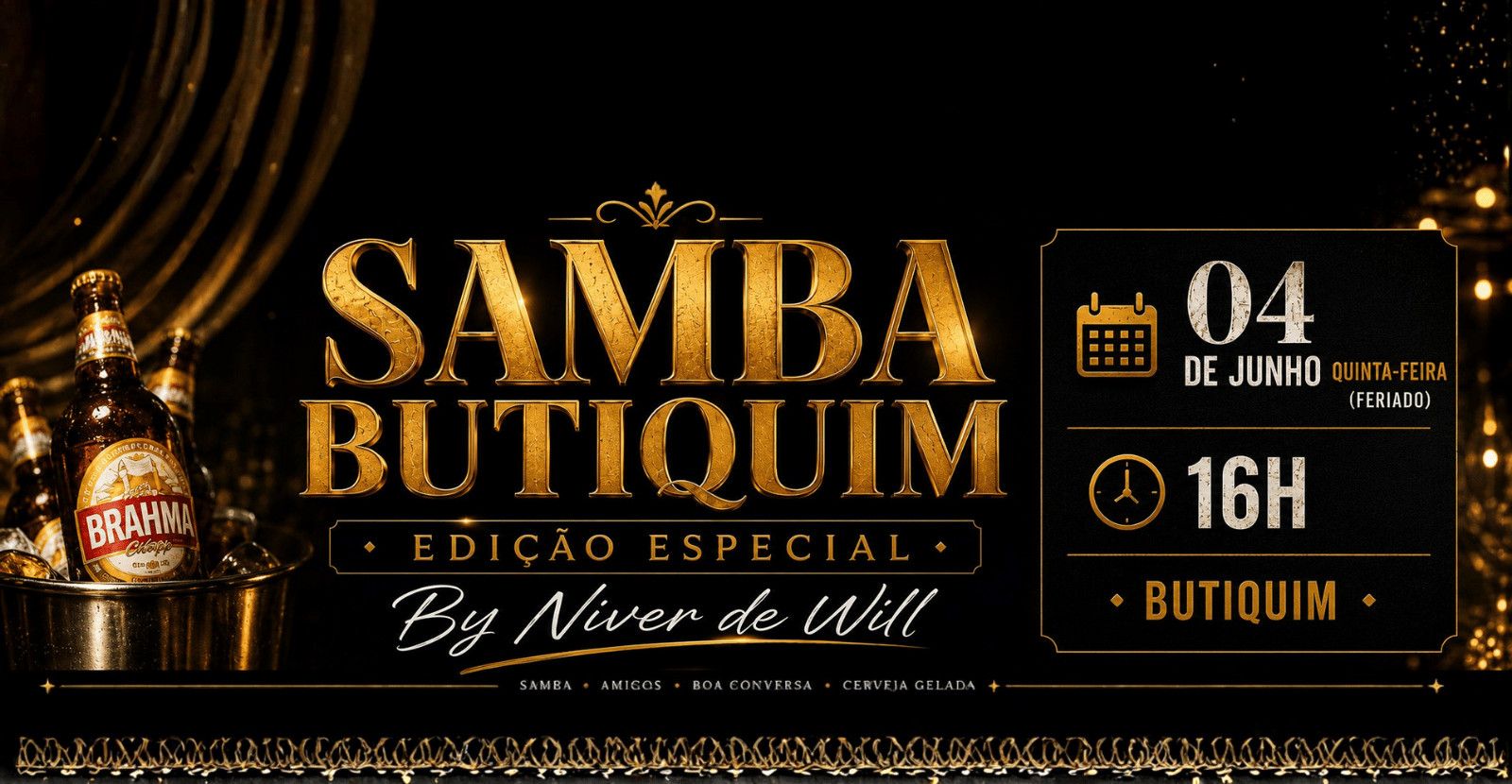 SAMBA BUTIQUIM - BY NIVER DO WILL