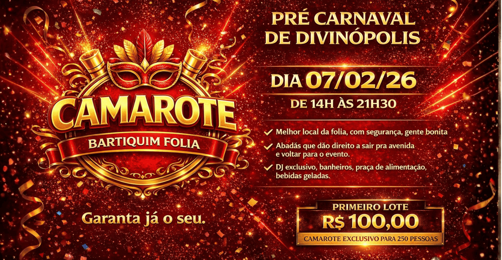 CAMAROTE BARTIQUIM FOLIA